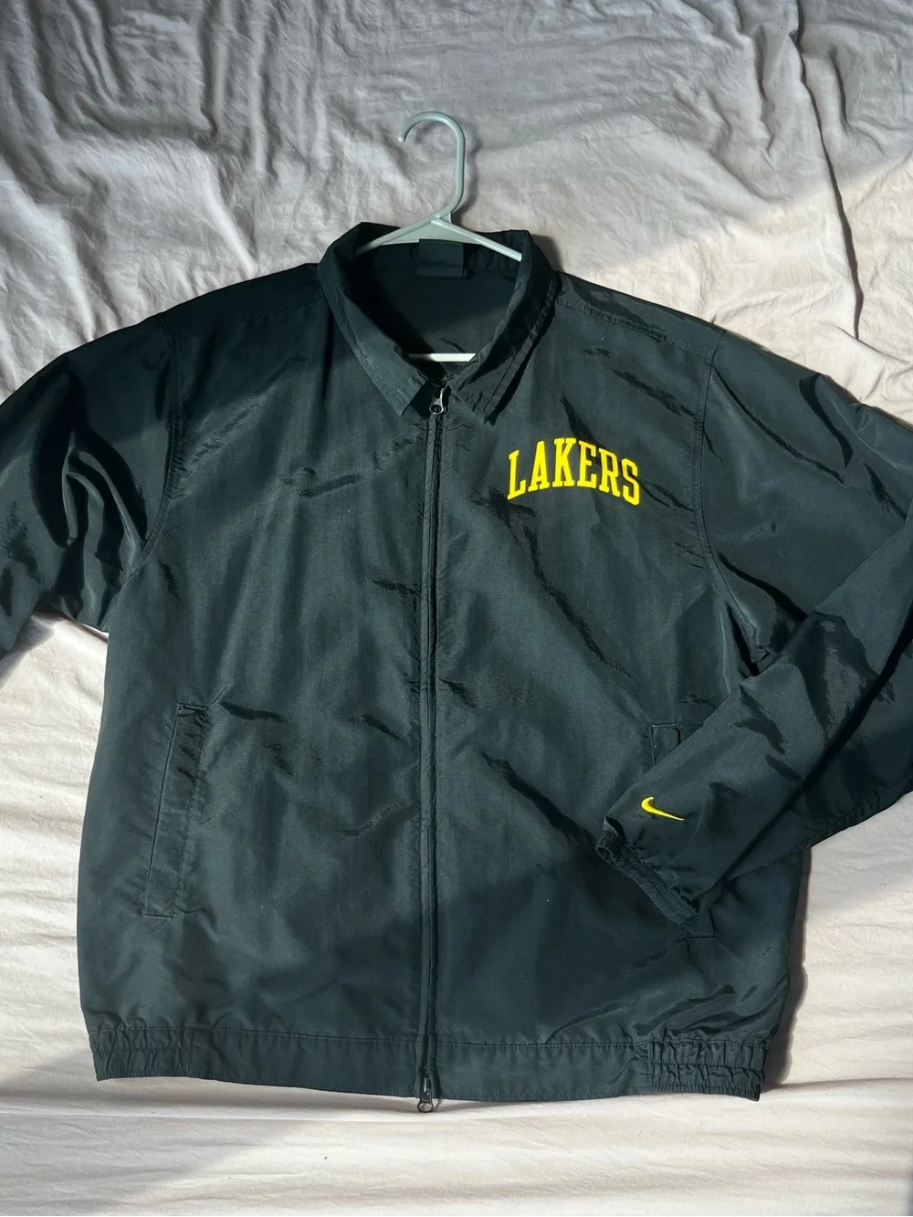 Nike LA lakers Zip up windbreaker